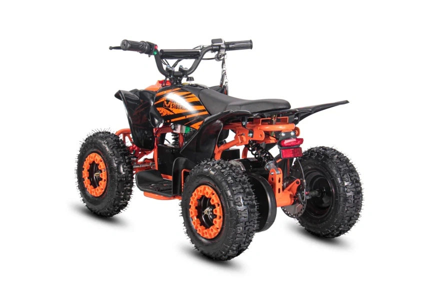  Детский Квадроцикл WHITE SIBERIA SNEG LETO R ORANGE фото 2