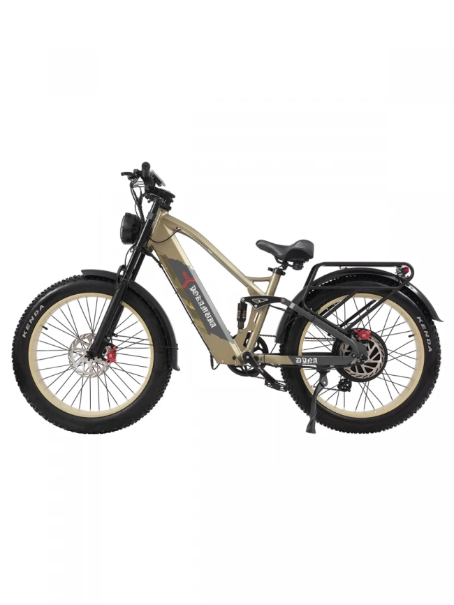 Электровелосипед Yokamura Dyna Khaki фото 3