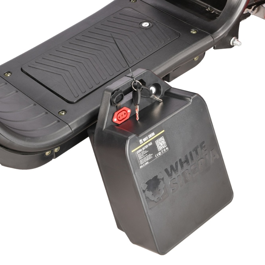 Электротрицикл WHITE SIBERIA IKRA 5000W Red фото 30
