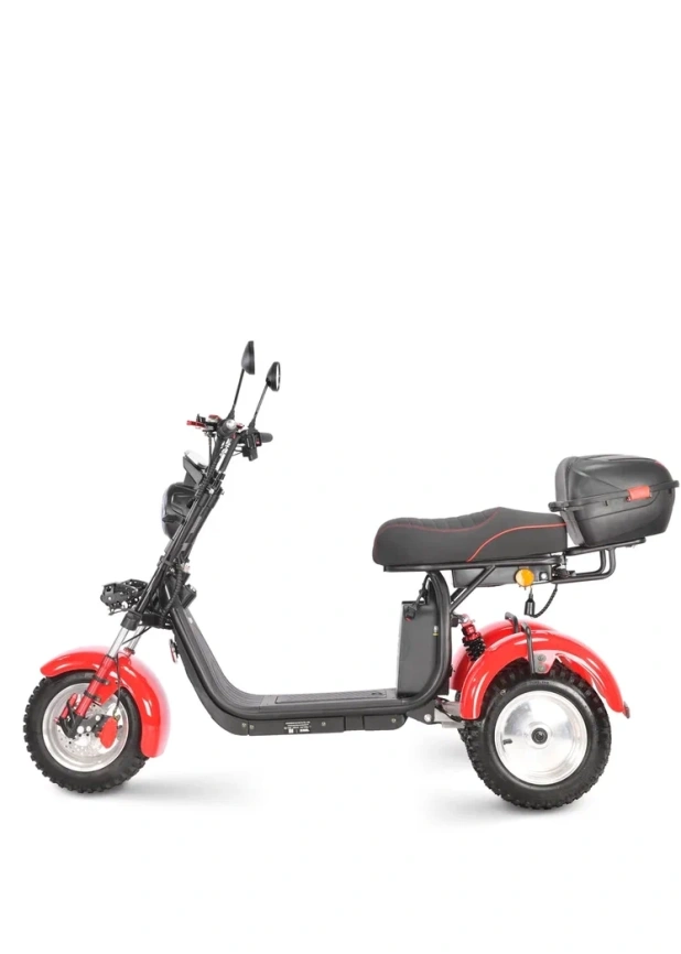 Электроскутер WHITE SIBERIA PRO MAX 3950W RED фото 8