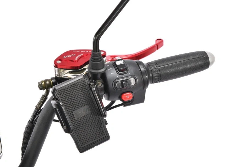 Электроскутер WHITE SIBERIA PRO MAX 3950W BLACK фото 16