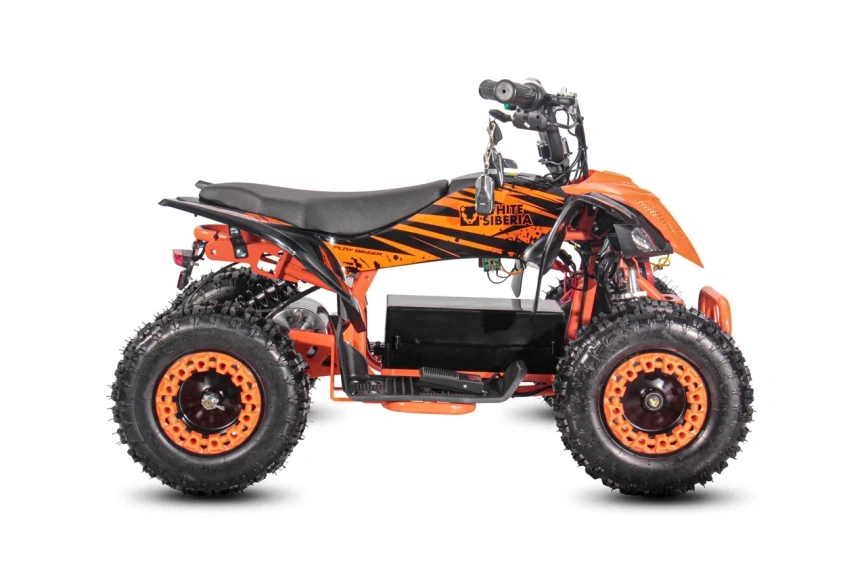  Детский Квадроцикл WHITE SIBERIA SNEG LETO R ORANGE фото 7