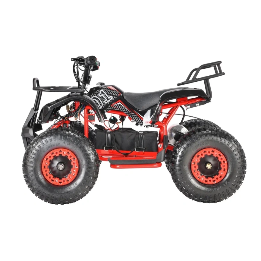 Детский электроквадроцикл WHITE SIBERIA SNEG  1500W фото 11