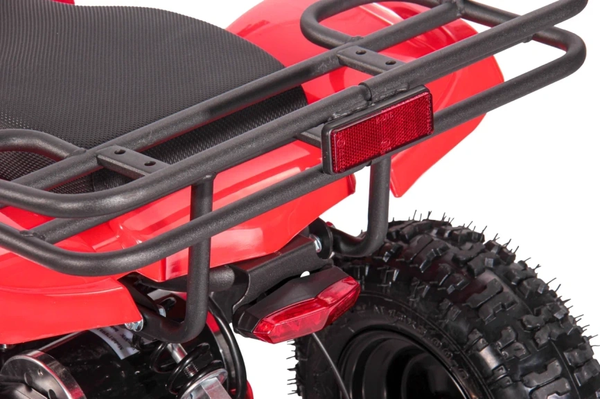 Детский электроквадроцикл WHITE SIBERIA SNEG MINI RED фото 10