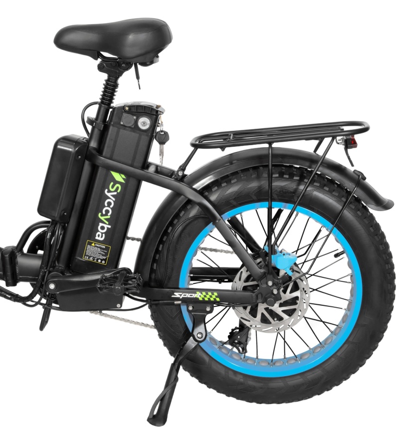 Электровелосипед SYCCYBA H2 DUAL BLUE фото 3