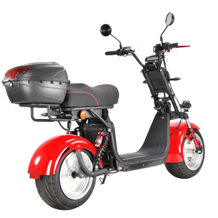 Электромотоцикл WHITE SIBERIA PRO MAX 3950W RED фото 2
