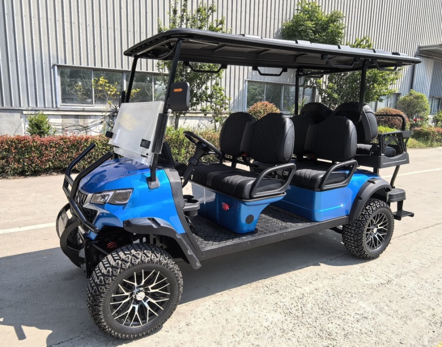 Гольфкар GreenCamel Сонора A42L (4+2, 4kW AC, R14 литые) LUX lifted фото 21