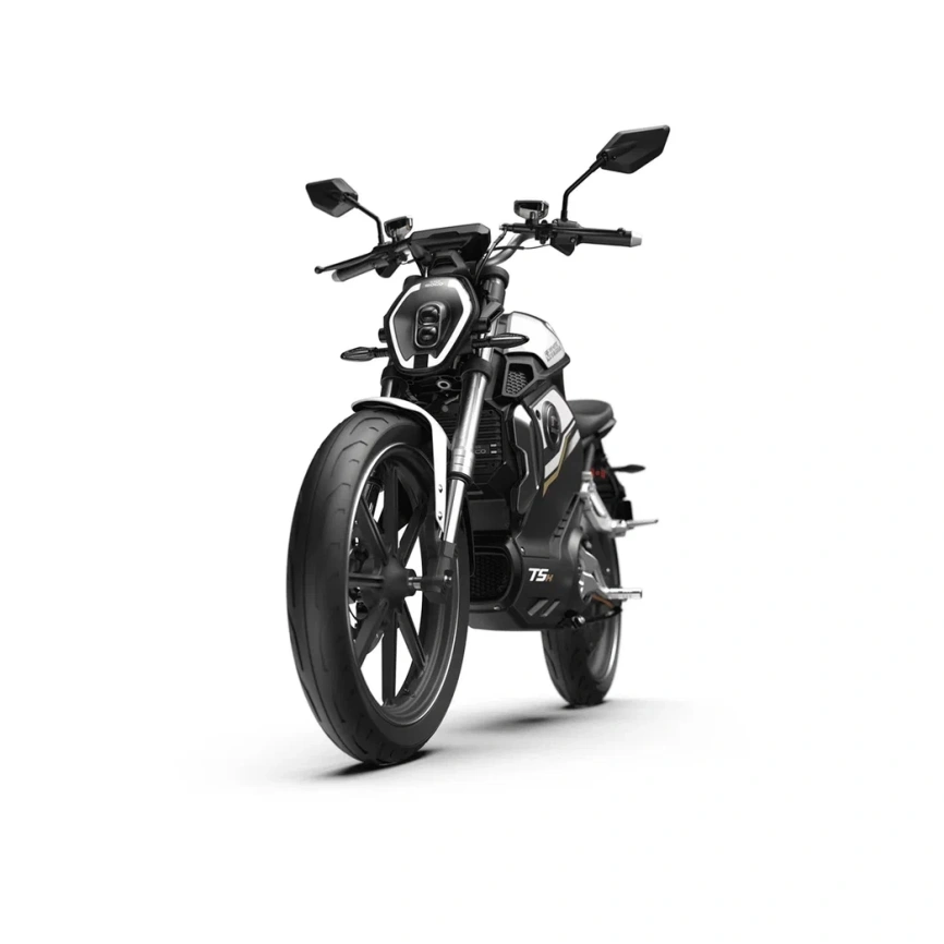 Электромотоцикл WHITE SIBERIA SUPER SOCO TSX (Серый) фото 1