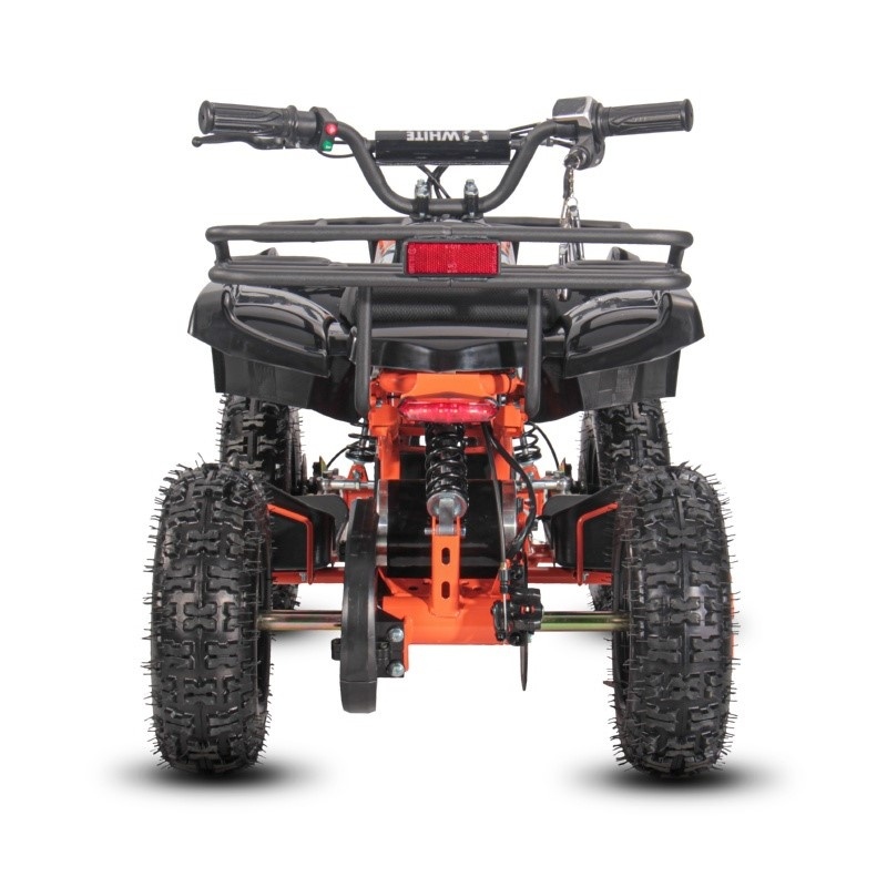 Детский электроквадроцикл WHITE SIBERIA SNEG MINI  ORANGE фото 5
