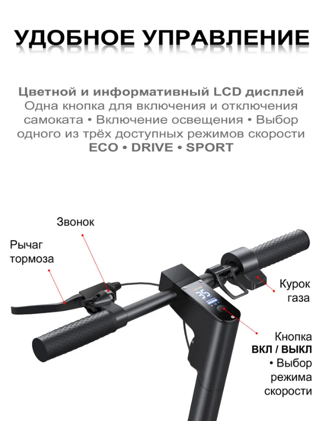 Электросамокат AOVO PRO MAX 2 NEW фото 2