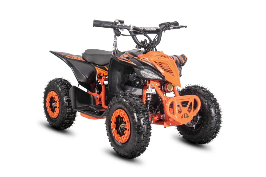  Детский Квадроцикл WHITE SIBERIA SNEG LETO R ORANGE фото 6