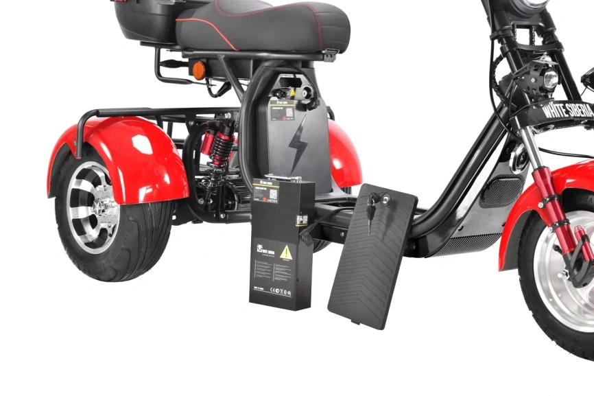 WHITE SIBERIA PRO TRIKE 3000W RED фото 25