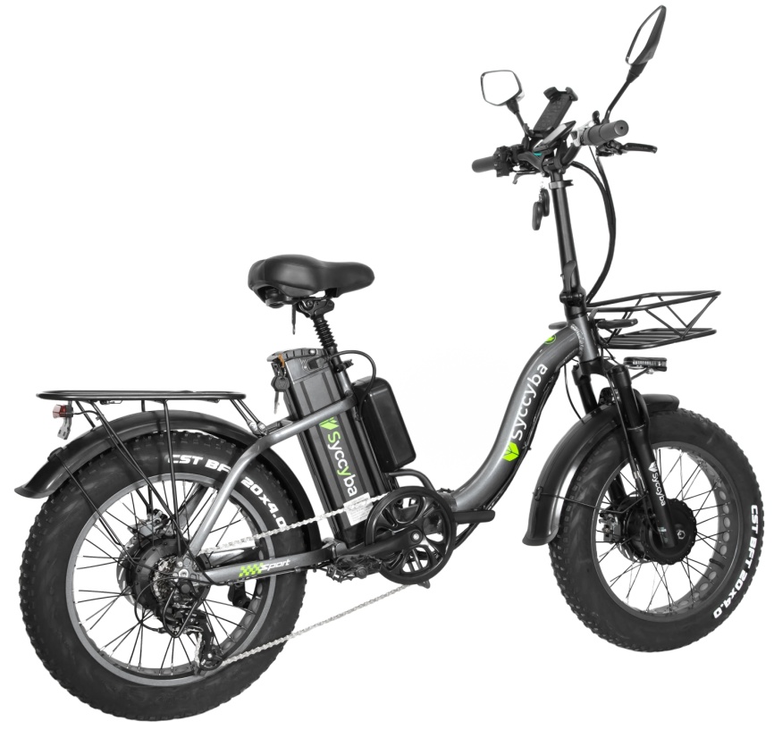 Электровелосипед SYCCYBA H2 DUAL GREY фото 8