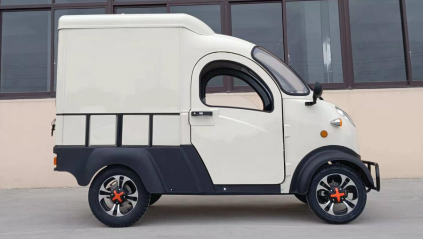 Квадрицикл грузовой GreenCamel Тендер X1200 Квадро (72V 2500W) кабина, BOX, понижающая фото 2