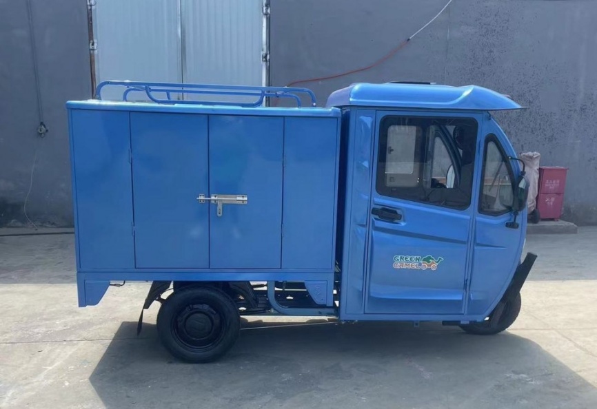 Трицикл грузовой GreenCamel Тендер E1500 (60V 1200W) кабина, BOX, понижающая фото 3