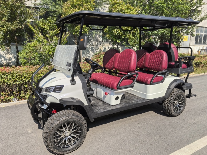 Гольфкар GreenCamel Сонора A42L (4+2, 4kW AC, R14 литые) LUX lifted фото 2