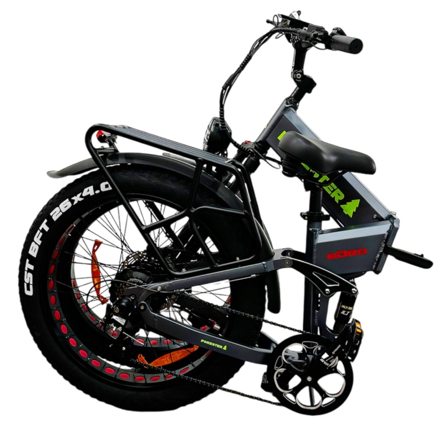 Электровелосипед eDro Forester Серый фото 4