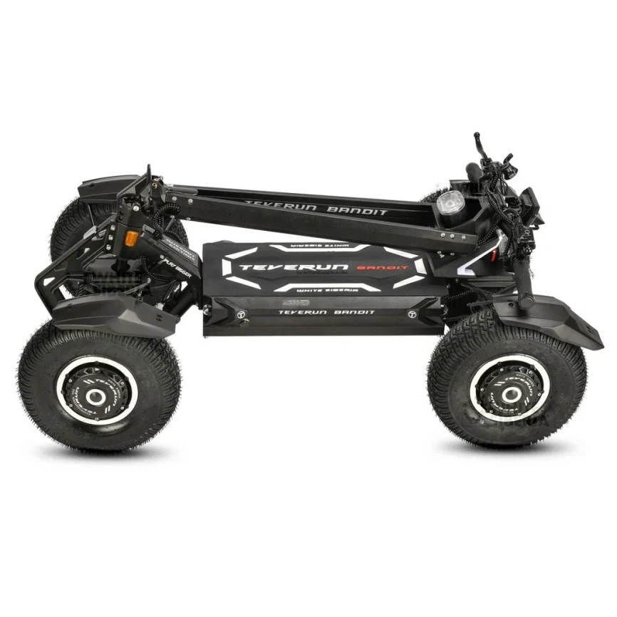 Электросамокат WHITE SIBERIA TEVERUN BANDIT 4x4 7200W фото 18