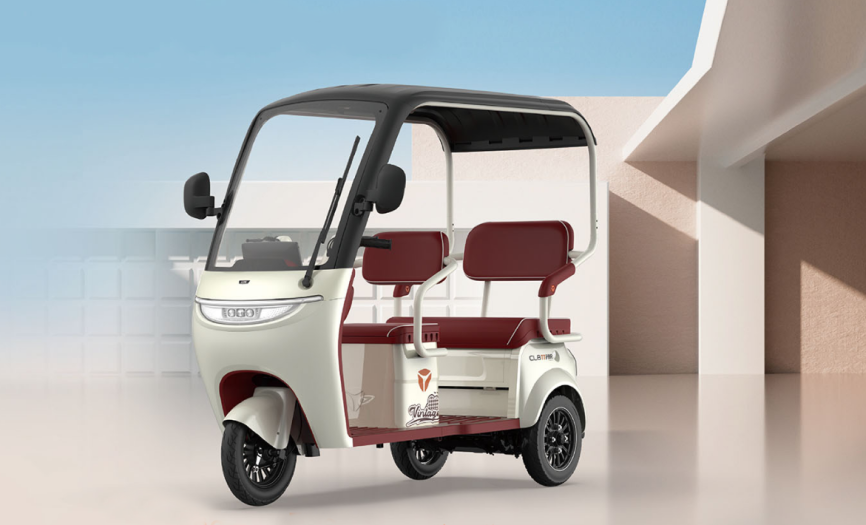 Электрический пассажирский трицикл YADEA CL8 фото 2