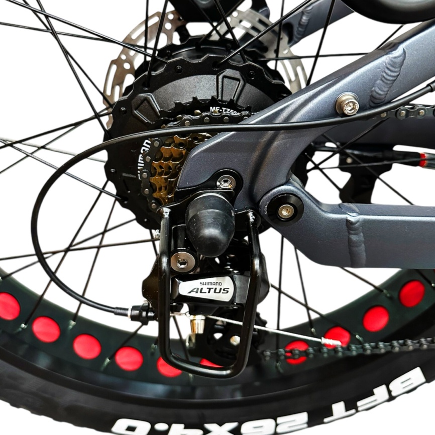 Электровелосипед eDro Forester Серый фото 5