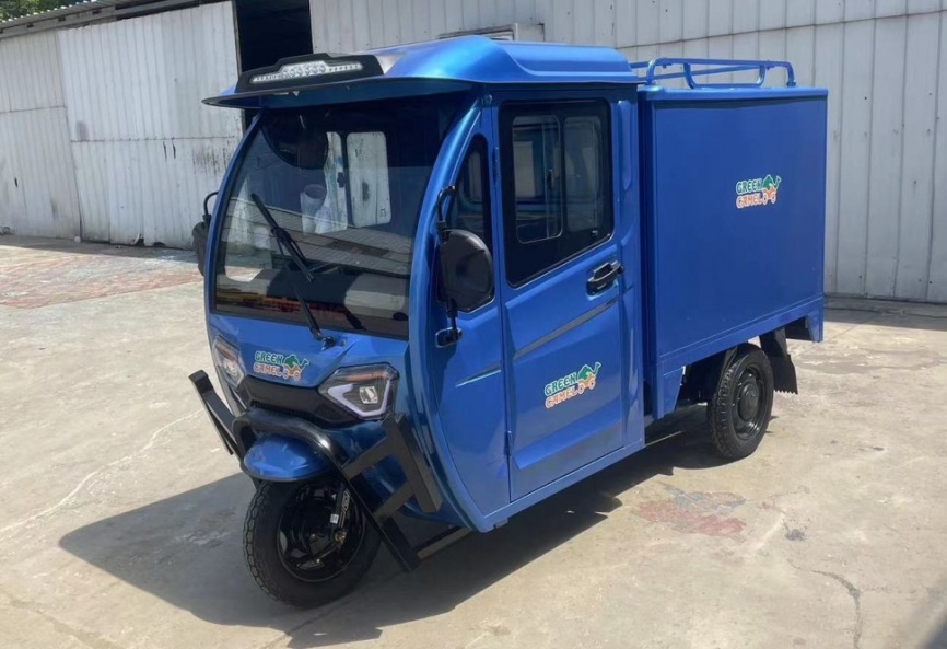 Трицикл грузовой GreenCamel Тендер E1500 (60V 1200W) кабина, BOX, понижающая фото 5