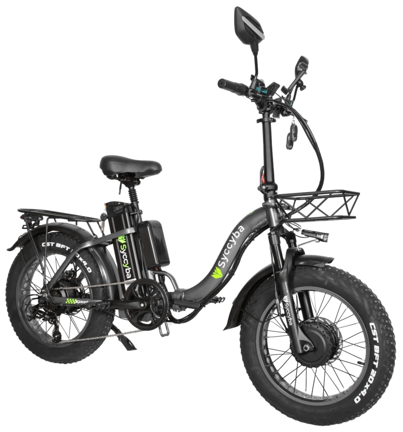 Электровелосипед SYCCYBA H2 DUAL GREY фото 6
