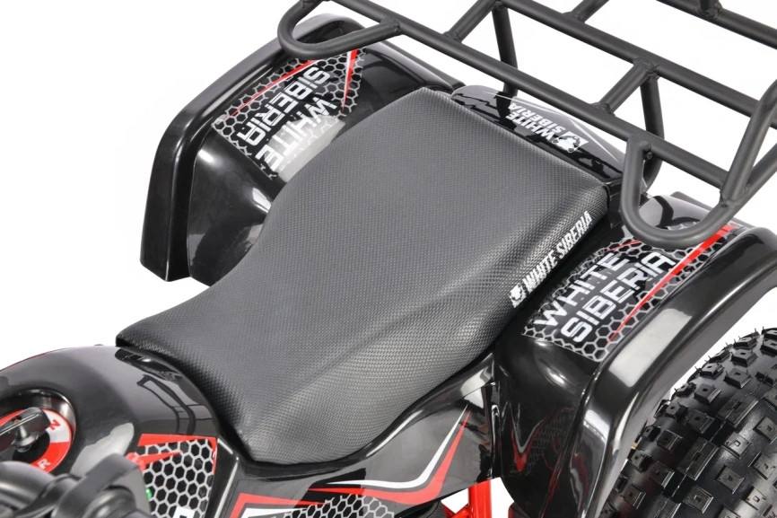 Детский электроквадроцикл WHITE SIBERIA SNEG  1500W фото 8