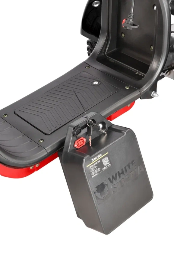 Электроскутер WHITE SIBERIA PRO MAX 3950W BLACK фото 27