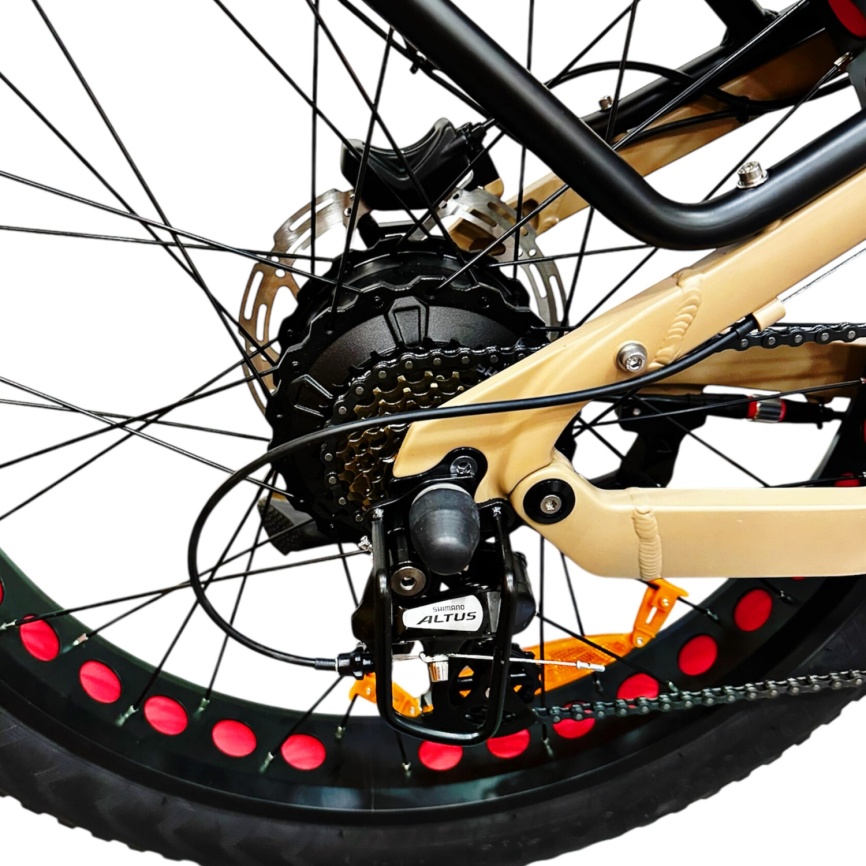 Электровелосипед eDro Forester Песочный фото 7