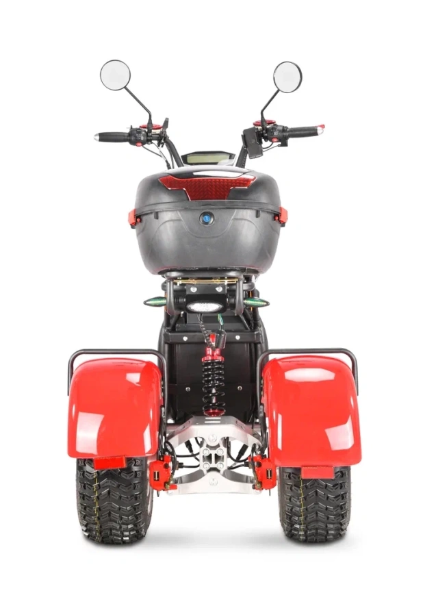 Электроскутер WHITE SIBERIA PRO MAX 3950W RED фото 16