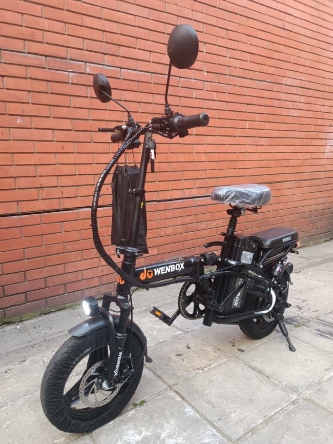 Электровелосипед Wenbox M2 20AH черный фото 6