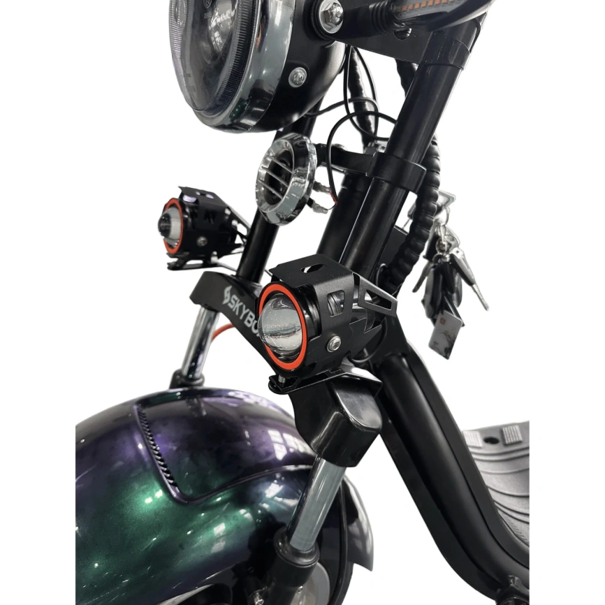 Электроскутер Skyboard Ural BR30-2WD 4000W (АКБ LiFePO4 72V25Ah, полноприводный) фото 14