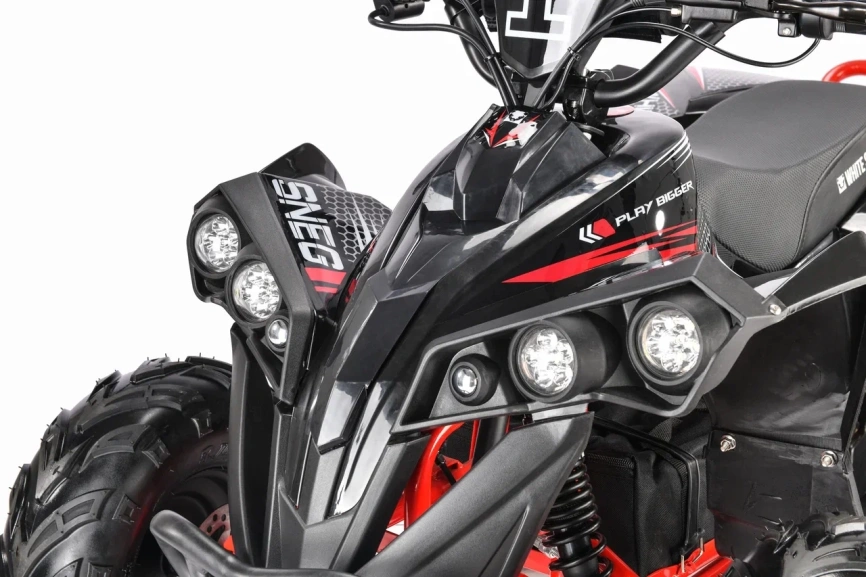 Детский электроквадроцикл WHITE SIBERIA SNEG R 1500W фото 5