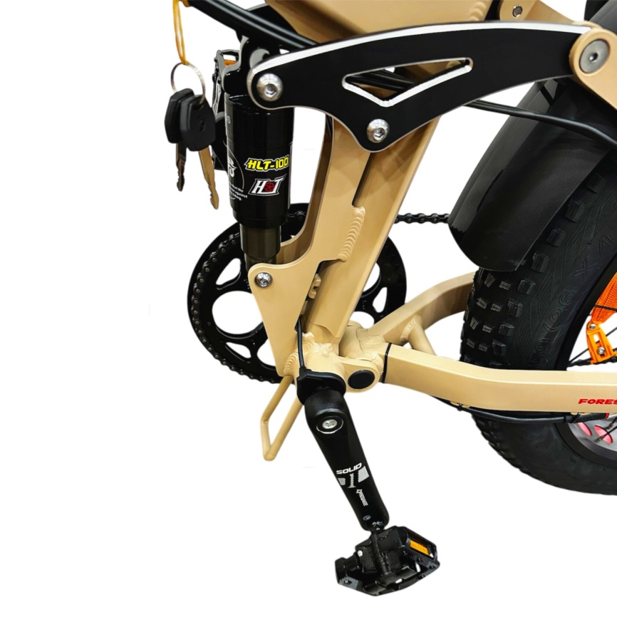 Электровелосипед eDro Forester Песочный фото 14