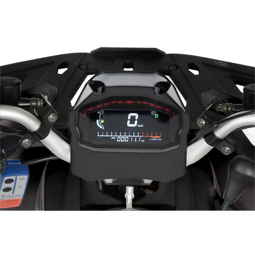 Бензиновый квадроцикл WHITE SIBERIA BARS 200CC PRO (черный) фото 18