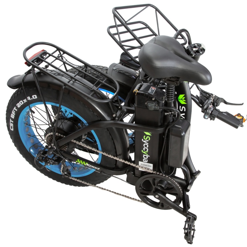 Электровелосипед SYCCYBA H2 DUAL BLUE фото 11