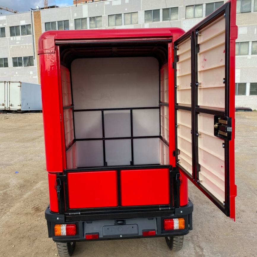 Трицикл грузовой GreenCamel Тендер E1200 (72V 2500W) кабина, BOX, понижающая фото 20