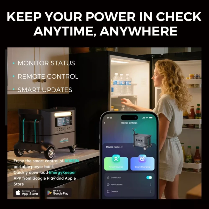 Портативная зарядная станция Sorien A2 (2074 Ватт час) фото 7
