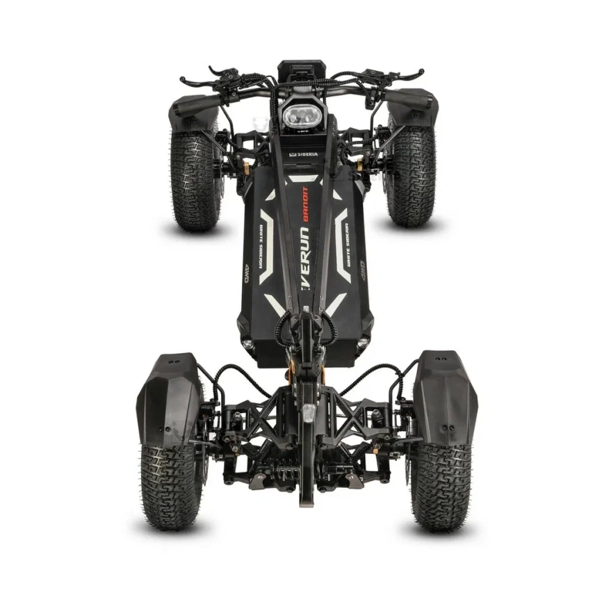 Электросамокат WHITE SIBERIA TEVERUN BANDIT 4x4 7200W фото 15