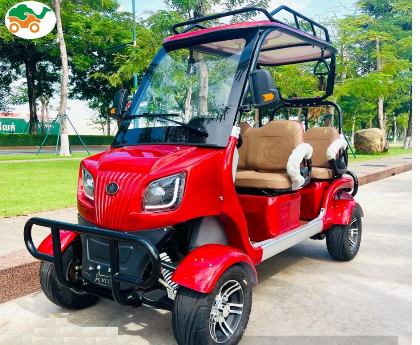 Гольфкар GreenCamel Сонора A40 New 4 seats 2500W 225/40-10' литые фото 4