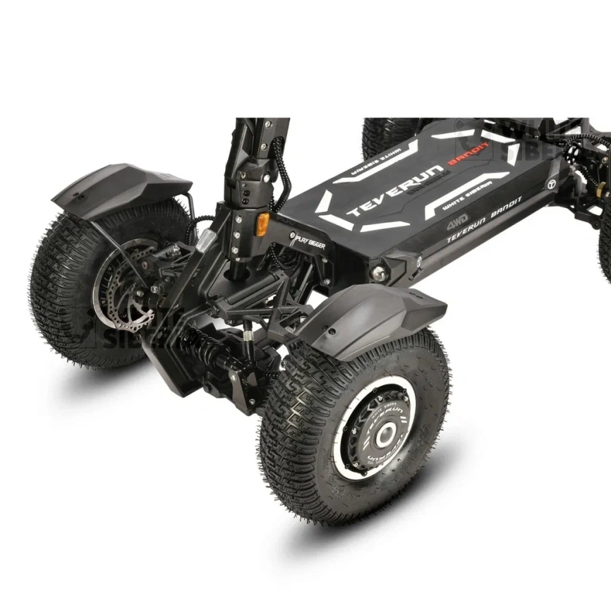 Электросамокат WHITE SIBERIA TEVERUN BANDIT 4x4 7200W фото 21