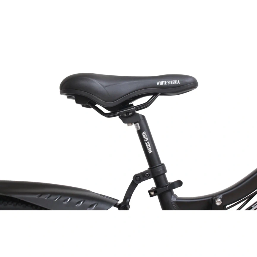 Электровелосипед WHITE SIBERIA CAMRY X Black Edition 500W фото 6