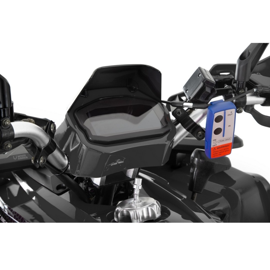 Бензиновый квадроцикл WHITE SIBERIA BARS 200CC PRO (черный) фото 17