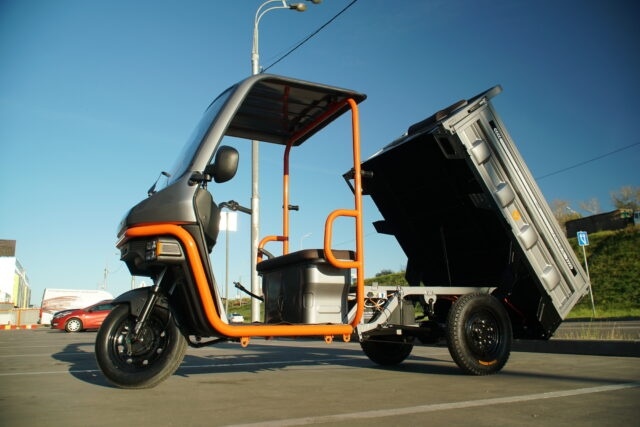 Электрический грузовой трицикл YADEA ET3161 фото 10