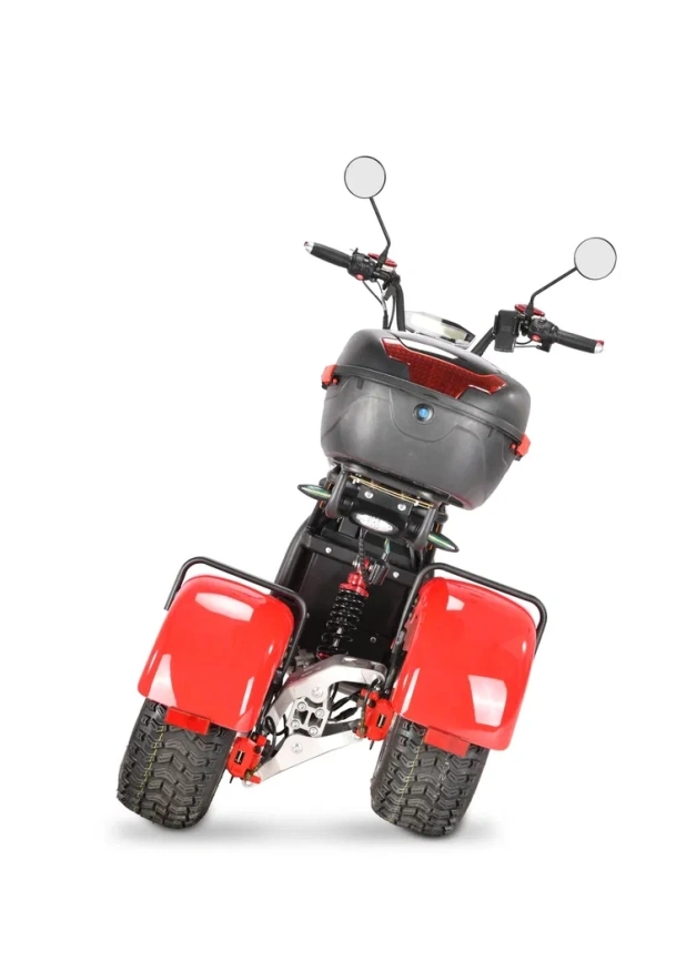 Электроскутер WHITE SIBERIA PRO MAX 3950W RED фото 32