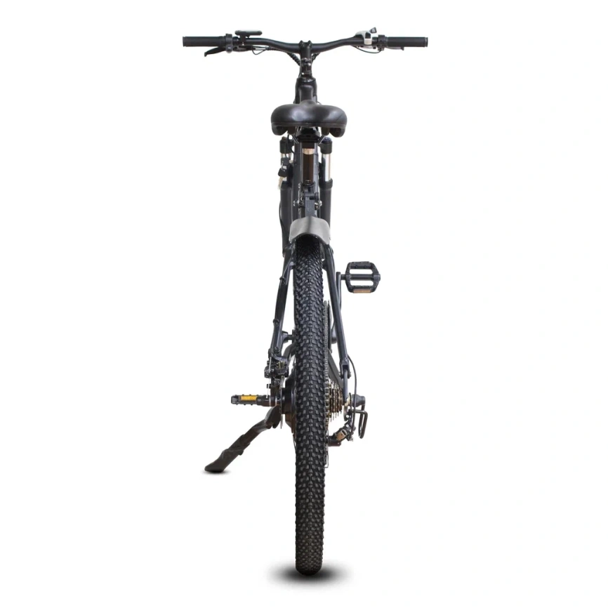 Электровелосипед WHITE SIBERIA CAMRY X Black Edition 500W фото 4