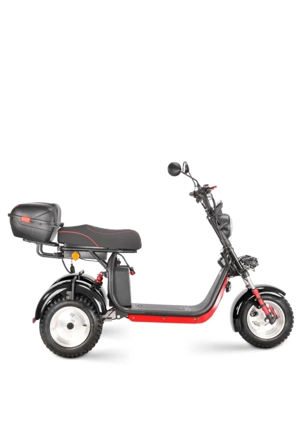 Электроскутер WHITE SIBERIA PRO MAX 3950W BLACK фото 1