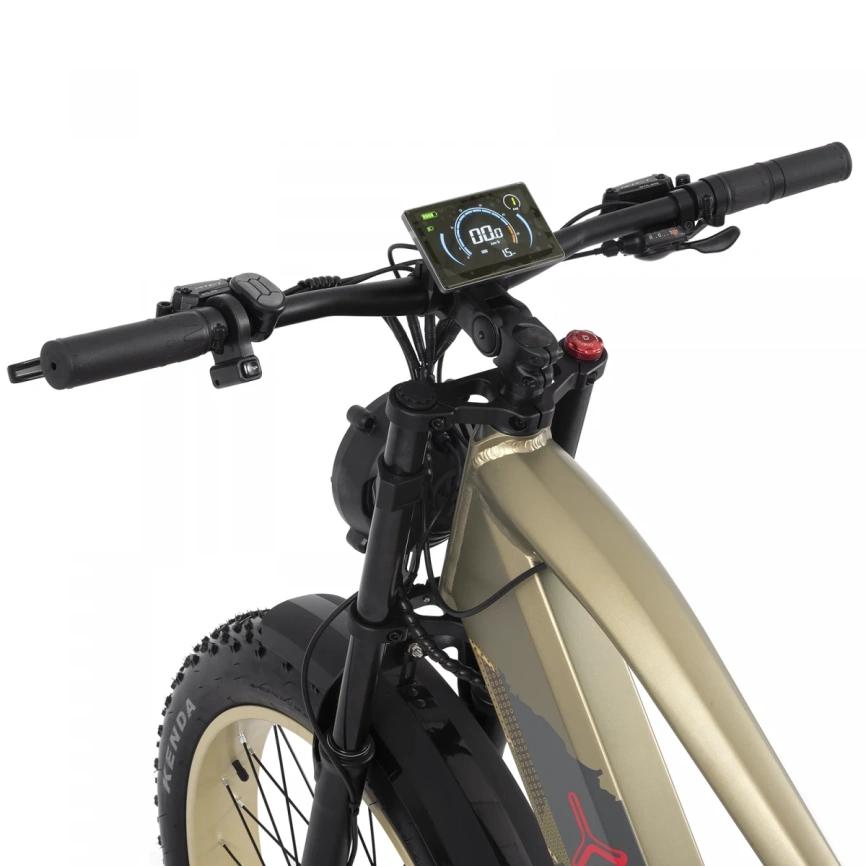 Электровелосипед Yokamura Dyna Khaki фото 6