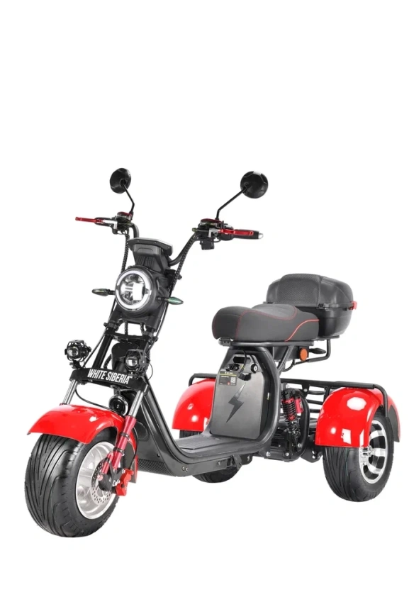 WHITE SIBERIA PRO TRIKE 3000W RED фото 2