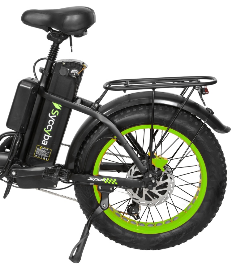 Электровелосипед SYCCYBA H2 DUAL GREEN фото 2